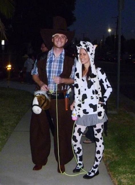 cowboy and cow costume